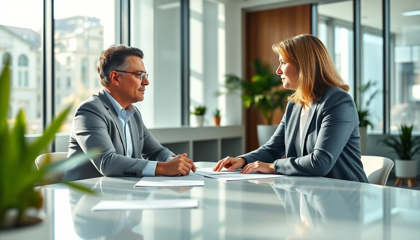 Understanding Power of Attorney through a professional legal consultation in a contemporary office.