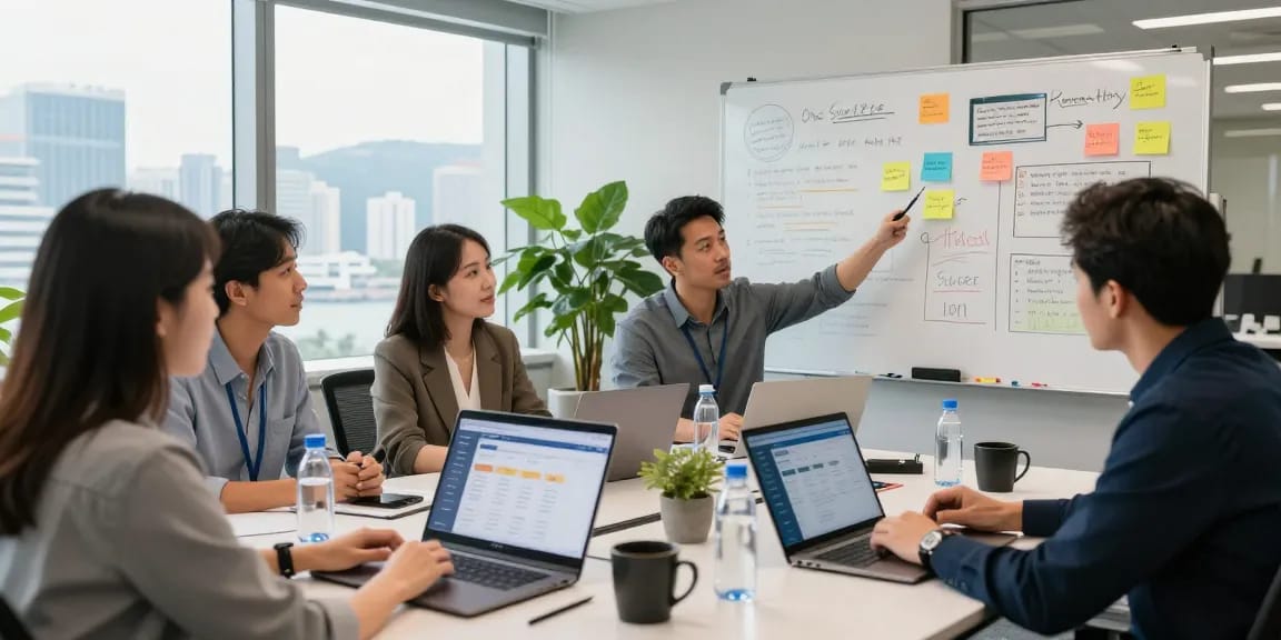 Sifu24 professionals collaborating in a modern office on client matching solutions.