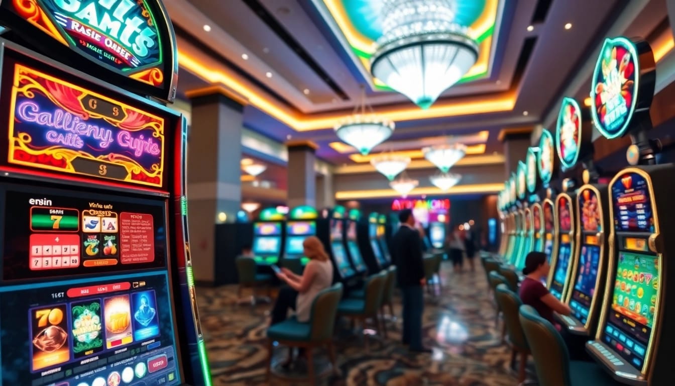 Menangkan slot gacor hari ini dengan kombinasi mesin slot yang berkilauan dan suasana kasino yang semarak.