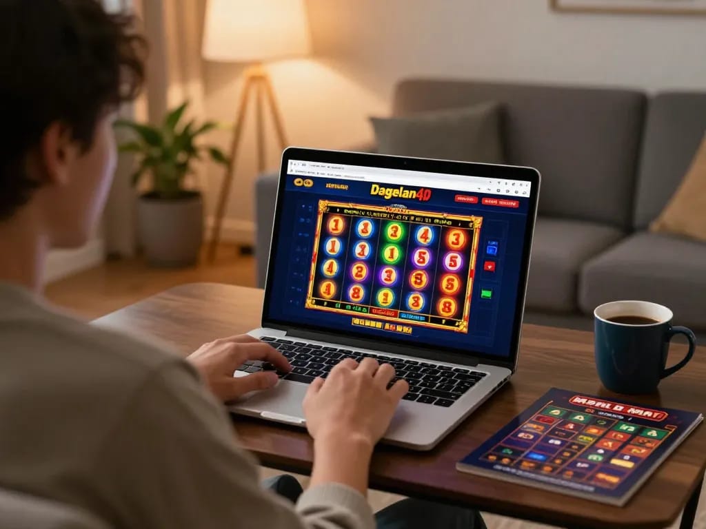 Engage with dagelan4d's online casino slots while enjoying a cozy home gaming atmosphere.