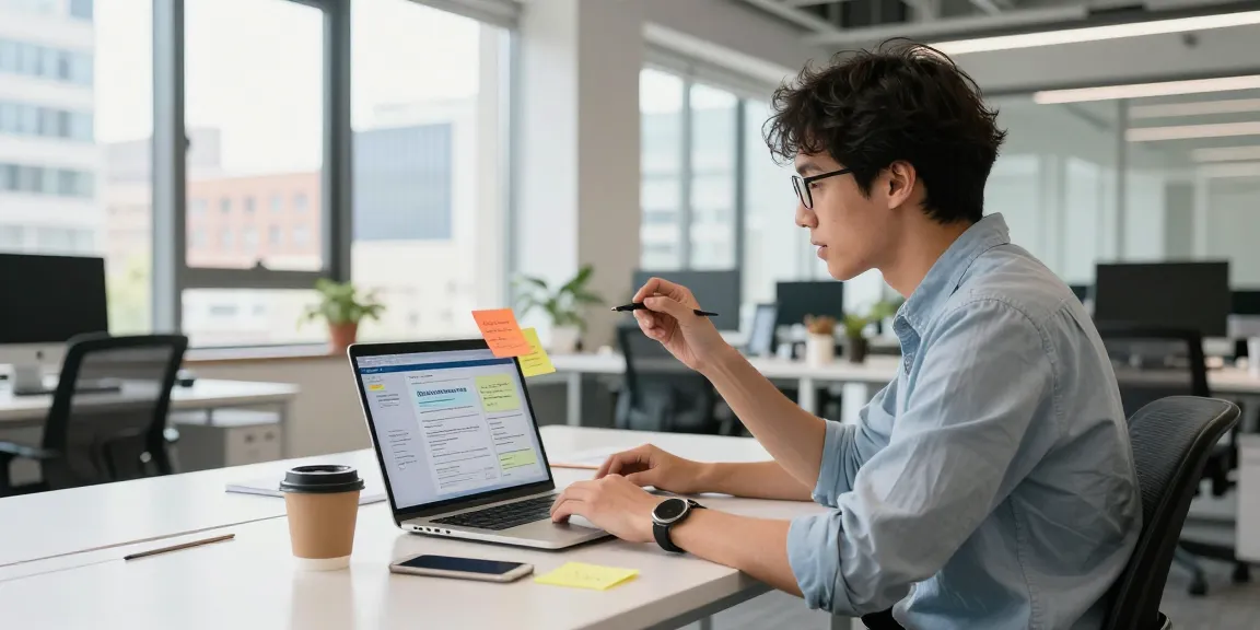 Young entrepreneur brainstorming startup ideas at a workspace to leverage insights from https://www.startsomethingpc.com for business growth.