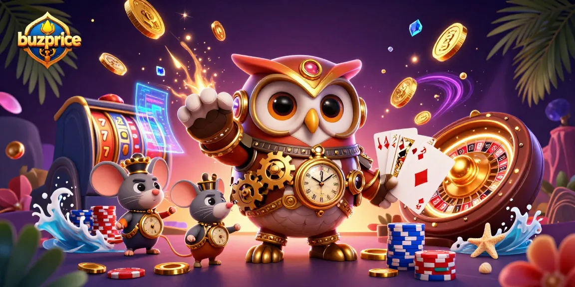buzprice elevates gaming experience with a magical casino adventure featuring animated characters and rich visuals