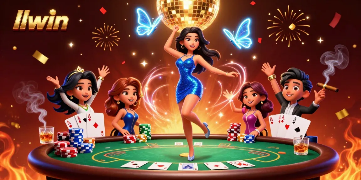 Engage with thrilling gameplay at llwin, featuring an exciting poker scene and vibrant casino energy.