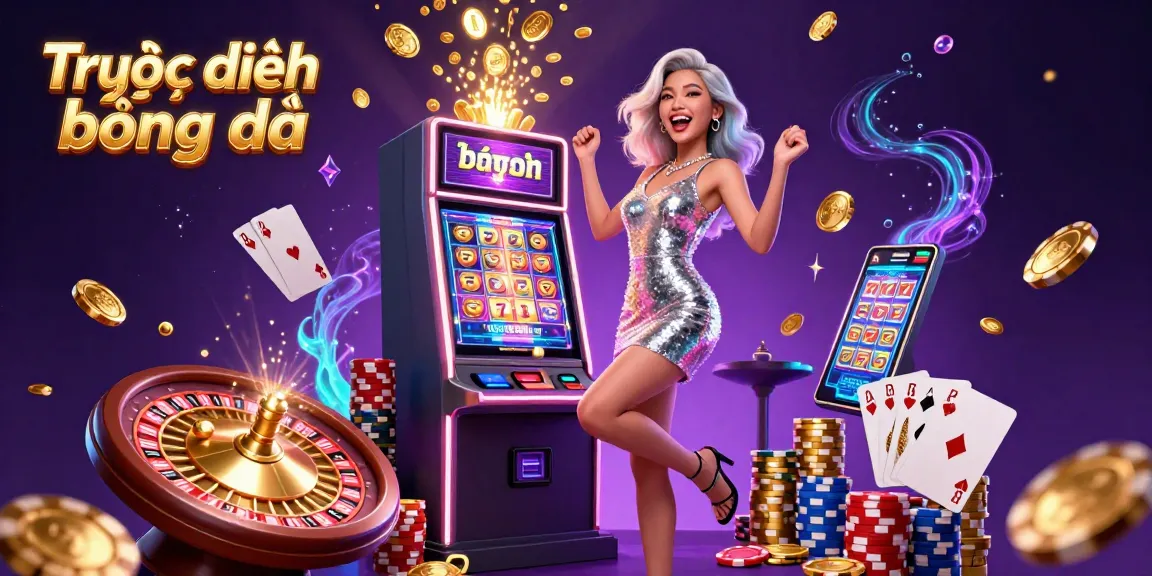 Experience Trực tiếp bóng đá excitement with dynamic slot scenes and engaging casino elements.