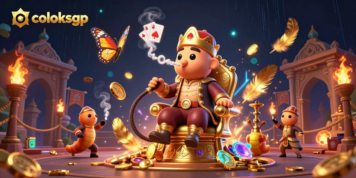 Embrace rich gameplay dynamics with coloksgp in a vibrant casino scene filled with magical elements.