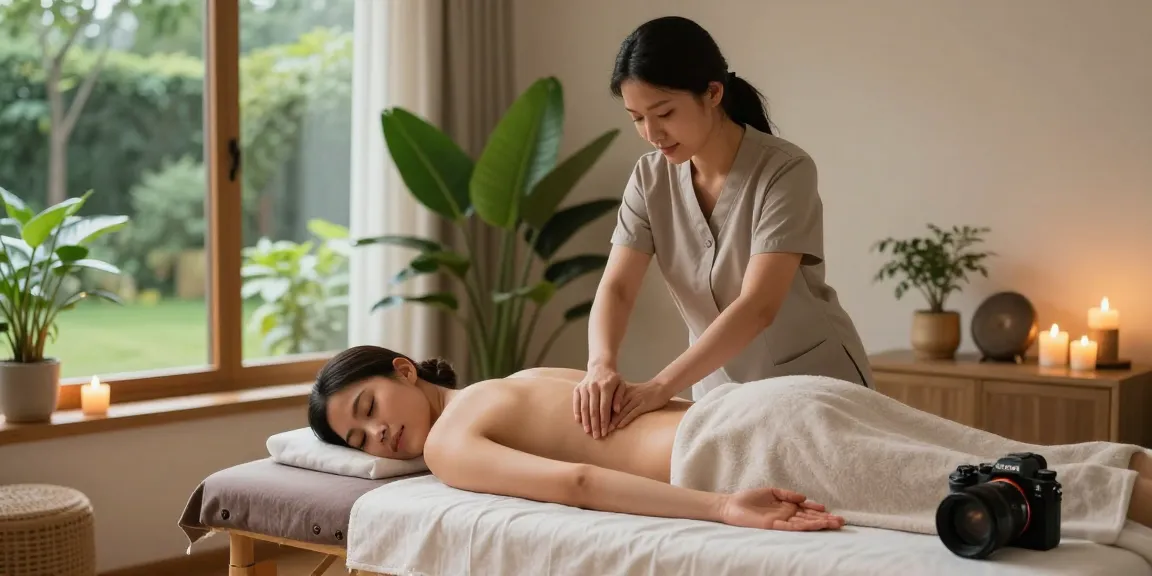 ノ원출장안마 service providing a serene at-home massage experience with professional therapist and relaxing ambiance.
