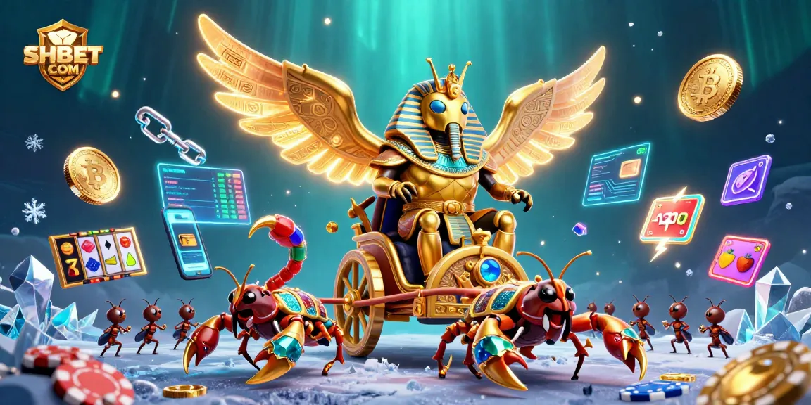 Engage with exciting games at SHBET COM featuring an epic 3D digital banking scene full of casino excitement.