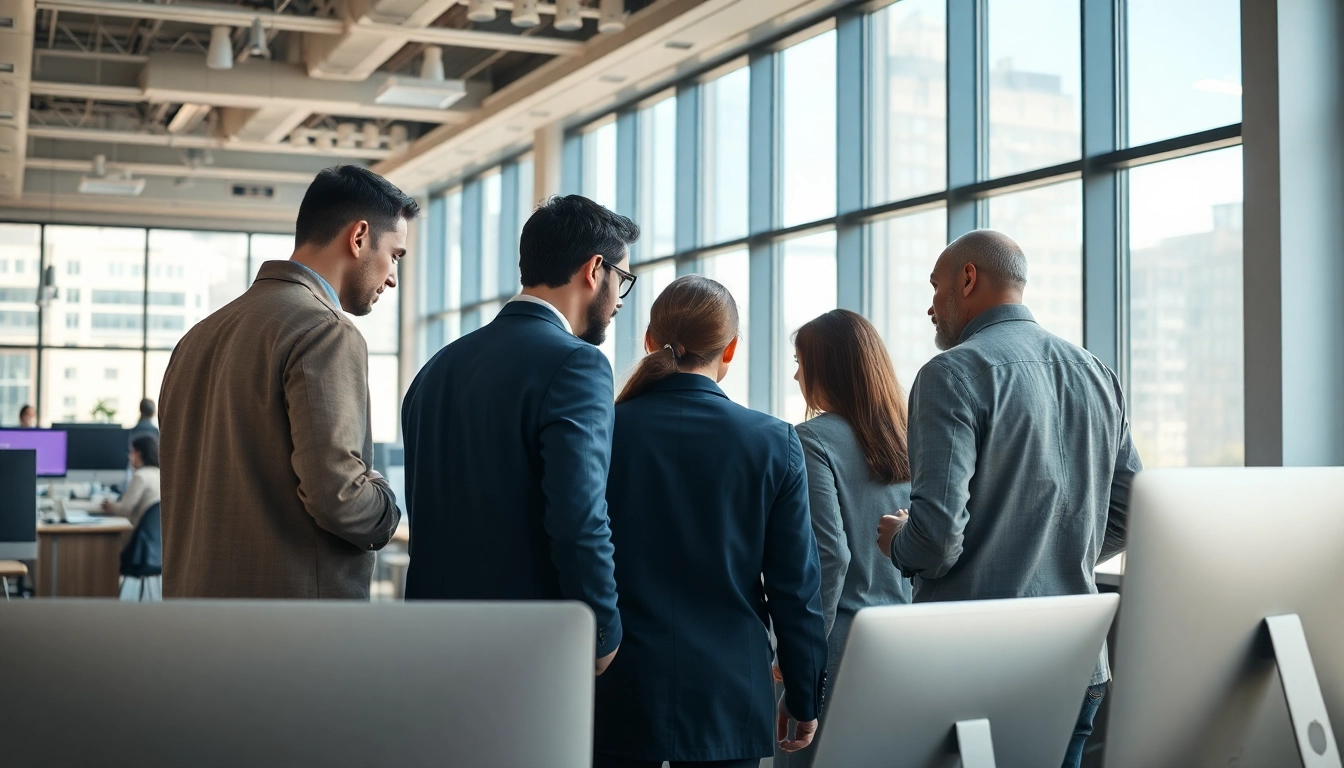 Alvionz – Teamzusammenarbeit im modernen Büro mit Technologie und Kreativität.
