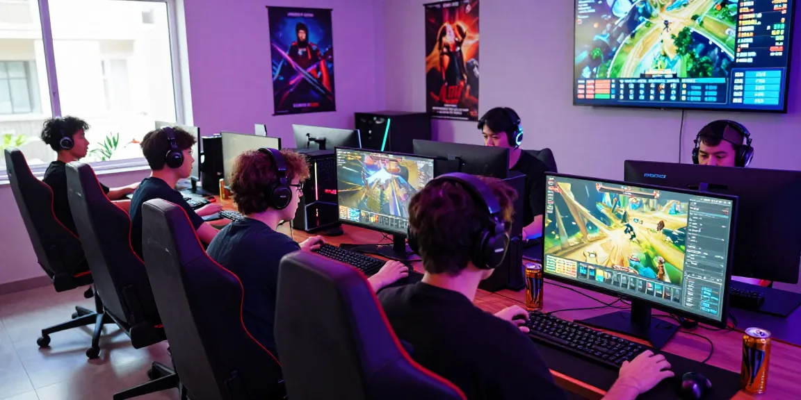 NAGA2000 players immersed in dynamic gaming setups showcasing high-end technology and vibrant atmosphere.