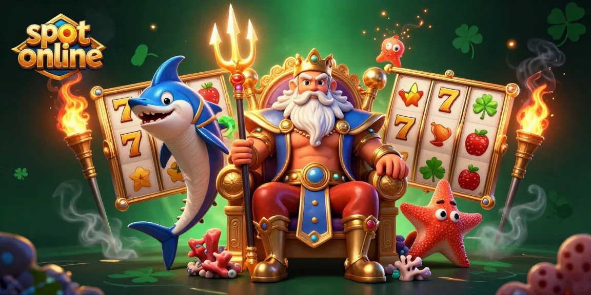Experience dynamic slot online action with Neptune and his vibrant gaming companions.