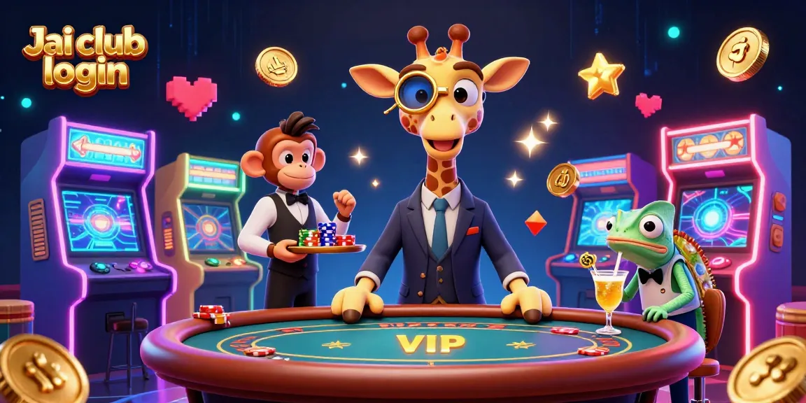 Experience the thrill of gaming with Jai club login at a vibrant casino scene filled with excitement.
