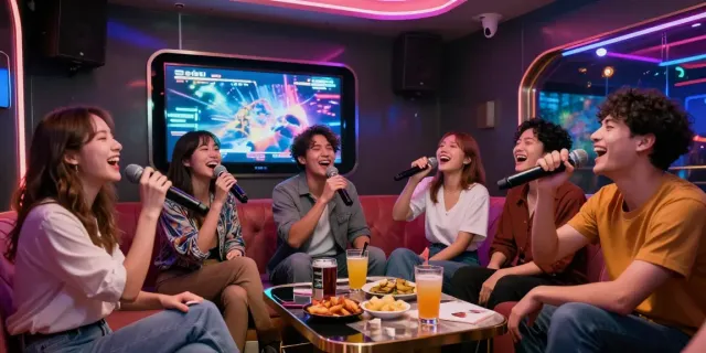 강남 달토에서 친구들과 노래 부르는 즐거운 순간