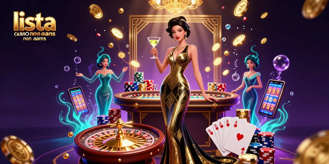 Scopri l'emozione di lista casino non aams con monete d'oro, roulette e un'atmosfera di casinò di lusso.