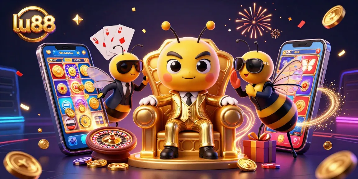 Engage in exciting gaming at lu88 with colorful slots and dynamic casino elements.