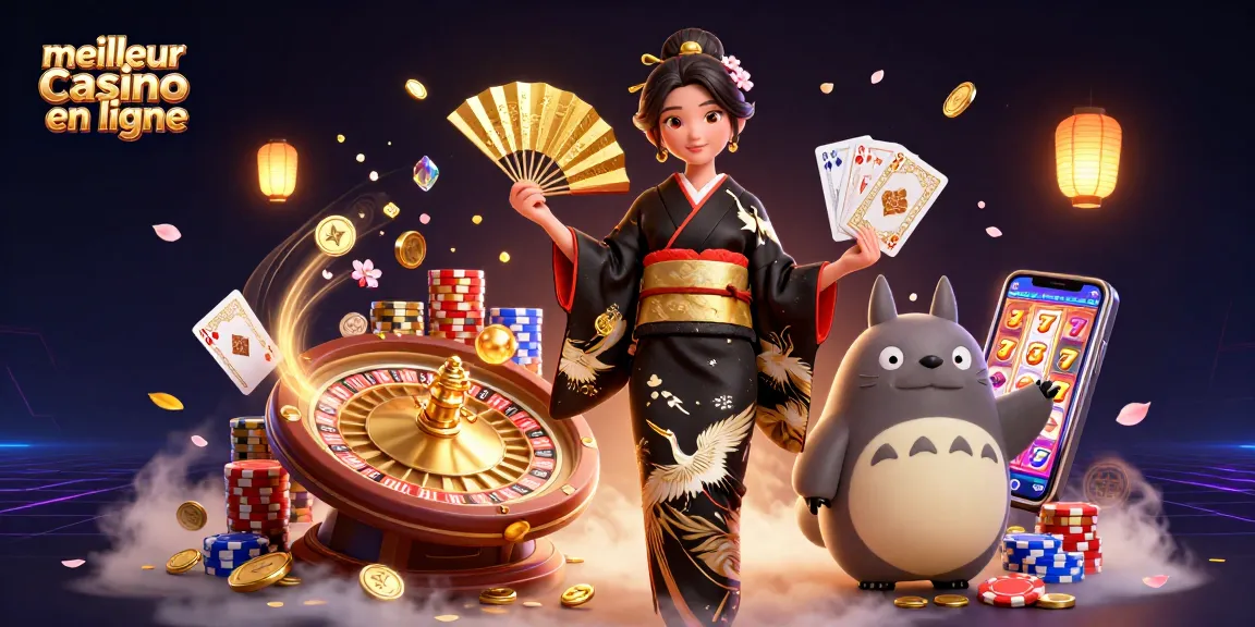 Experience excitement in the meilleur casino en ligne with vibrant characters amidst dynamic gaming elements.