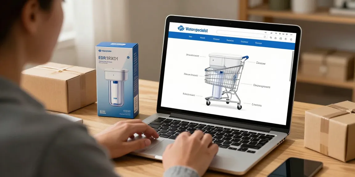 Waterspecialist EDR1RXD1 Water Filter - Premium water filter for enhanced taste, ideal for e-commerce platform shopping.