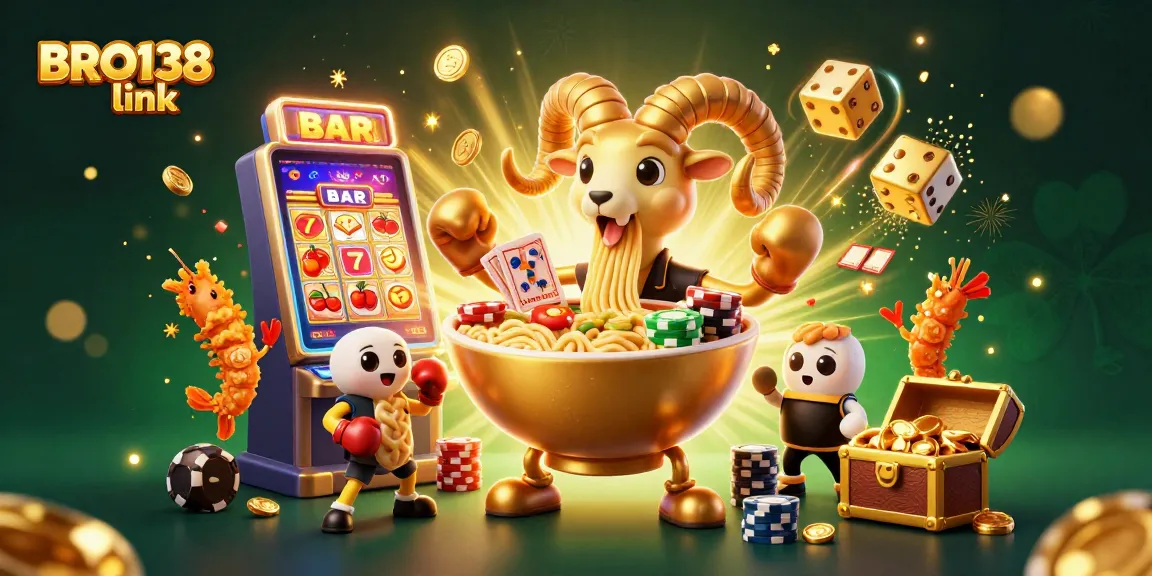 Engage with BRO138 link and win big at the vibrant slot machine bursting with excitement!