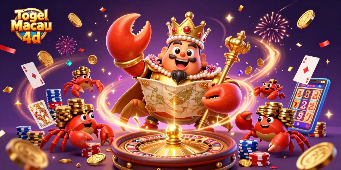 Engage with Togel Macau 4d in an ultra-detailed 3D scene showcasing dynamic gambling elements, colorful chips, and rich visuals.