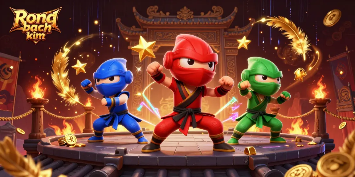 Engage in tactics with Rong bach kim chameleons battling amidst golden gambling icons.