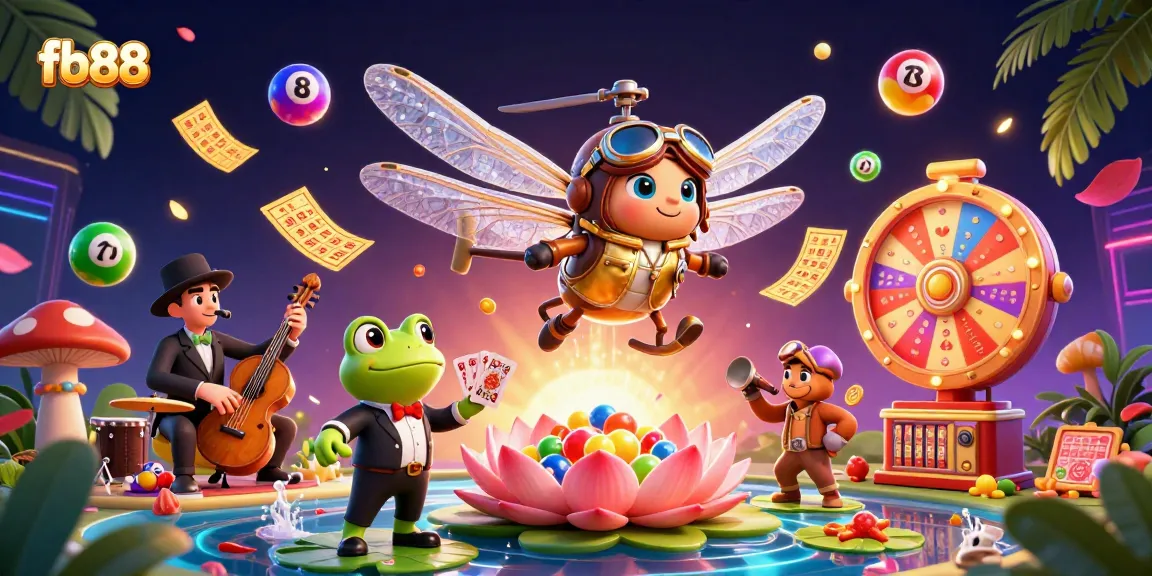 Experience captivating gaming at fb88 with dynamic characters and vibrant casino elements.