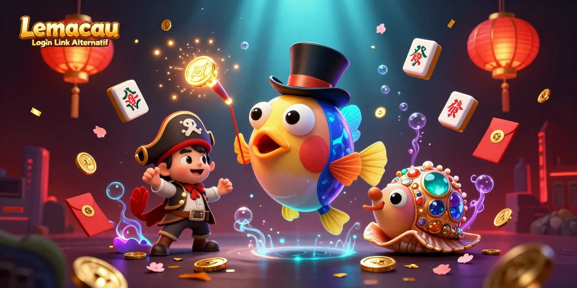 Attract golden coins with Lemacau Login Link Alternatif while exploring vibrant casino adventure