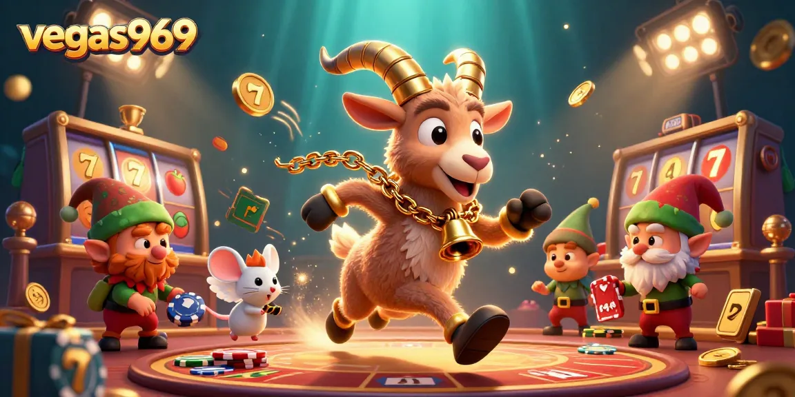 Experience the thrilling vegas969 slot adventure with Krampus and playful gremlins in action!