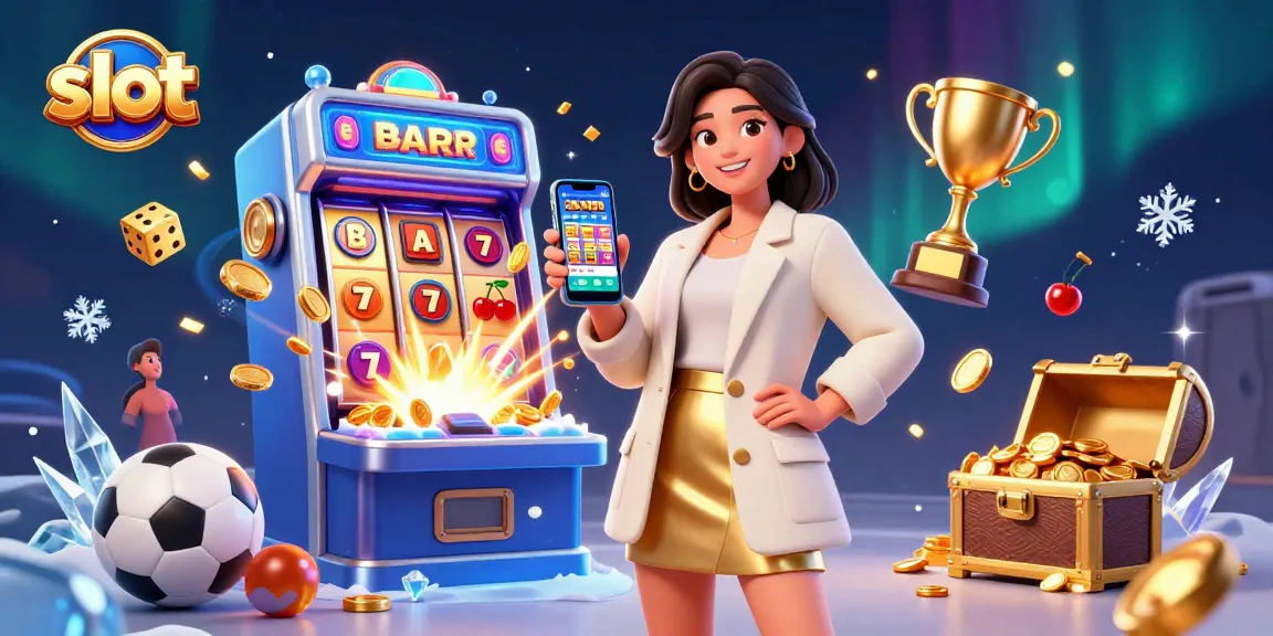 Spin to win with thrilling slot machines in this engaging casino scene.