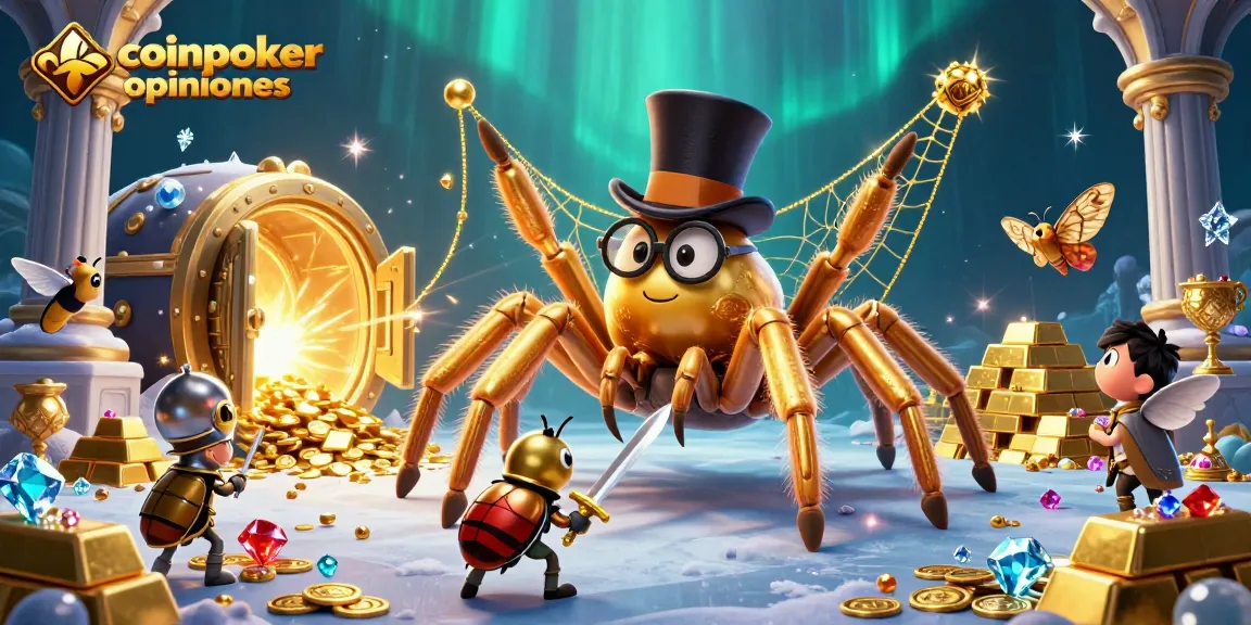 Scopri le coinpoker opinioni con i tarantola dorata e cavalierino nel gioco del poker.