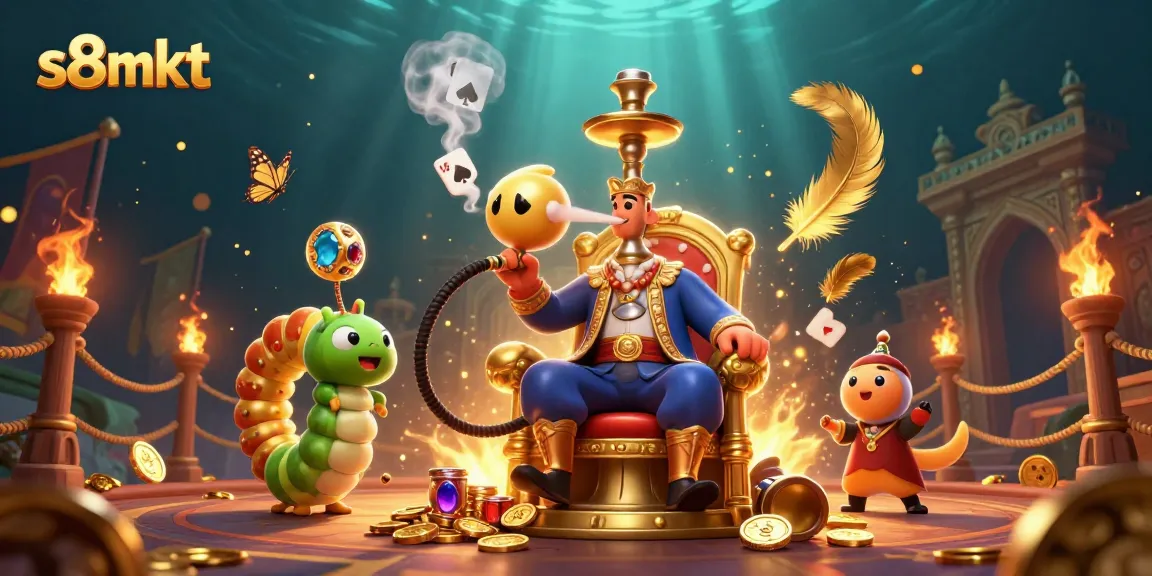 Win big at s8mkt while surrounded by mesmerizing gaming elements and characters.